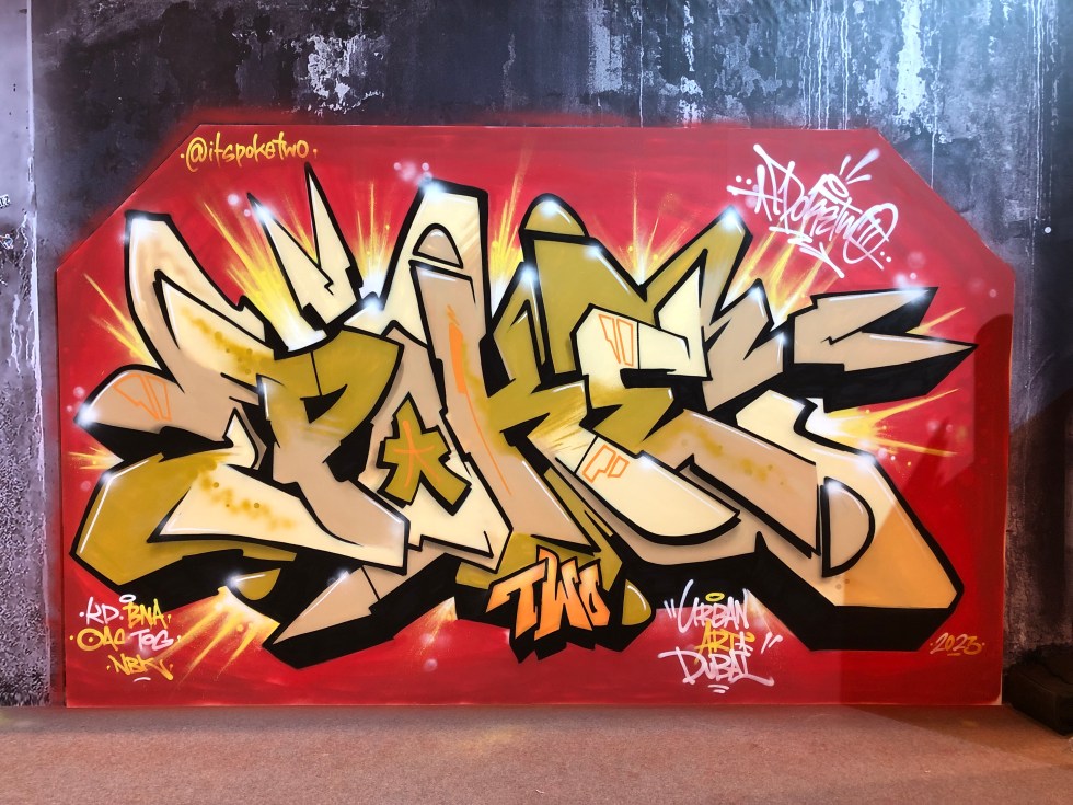 Poke Two Graffiti Artist - Street Art Portfolio