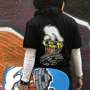 Flip Fingerboarding x Poke Two Street Art Shirt