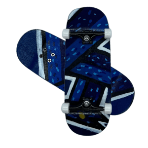 ‘Blue Dragon’ Artist Professional Handmade Fingerboard 34.5mm x 97mm complete