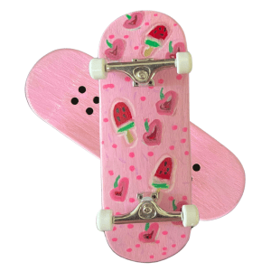 Girls art professional handmade fingerboard skateboard
